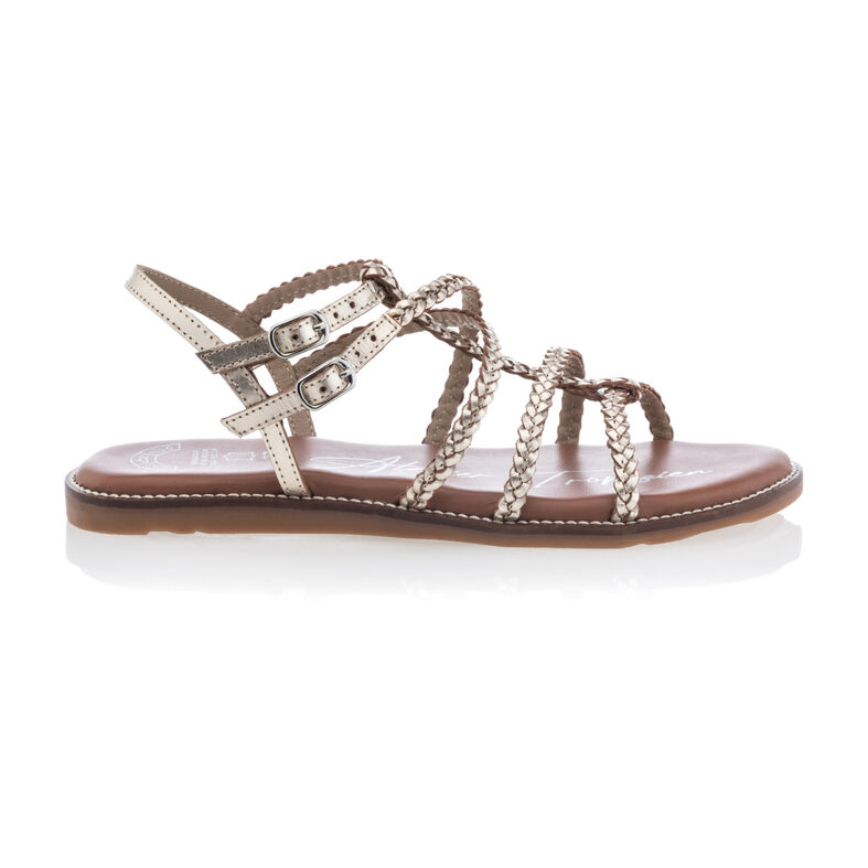 Sandalias amarillas para mujer / Zapatos de punta abierta