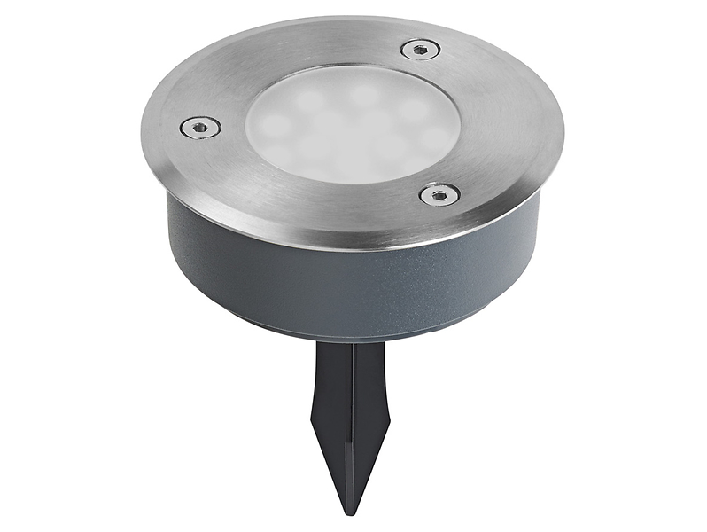 Oprawa gruntowa Endura Hybrid LED srebrna