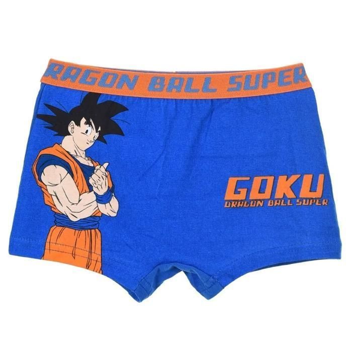 Confezione da 4 boxer da ragazzo in cotone con stampa Dragon Ball Super 