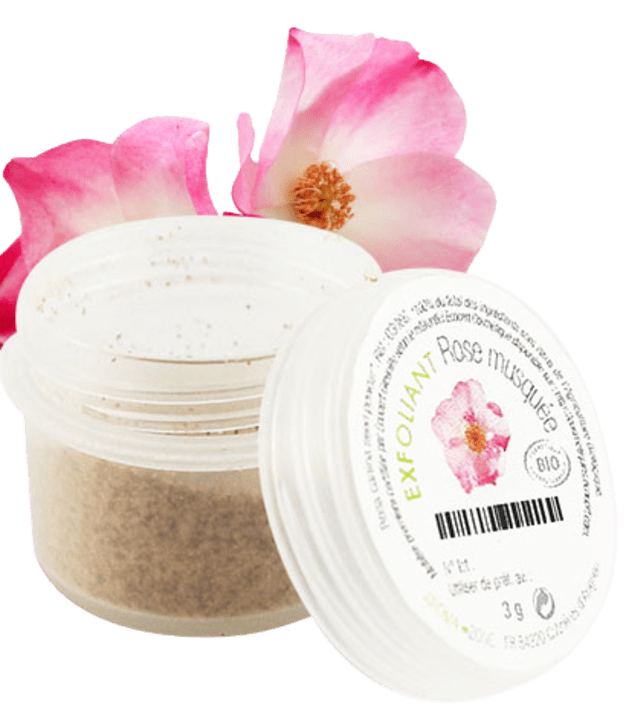 Exfoliant Rose musquée en poudre BIO 3g