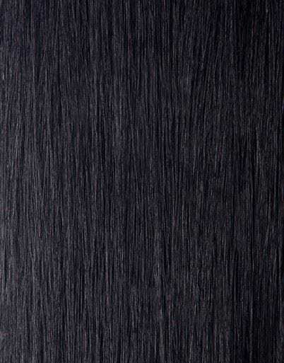 Fashiongirl Extensions podaljški za lase s čopom M/ zaključek #1 črna – ravna – #1 črna