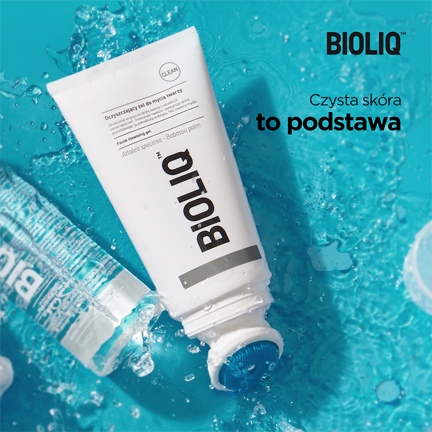 Bioliq oczyszczający żel do mycia twarzy 125ml Clean