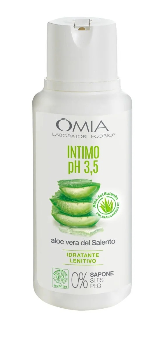 Gel nettoyant intime écologique OMIA Omia, pH 3,5, à l'aloe vera, 250 ml