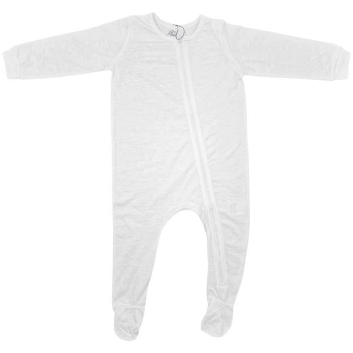 Pelele blanco para bebé niño - A2Z - Pijamas para niños pequeños - Manga larga