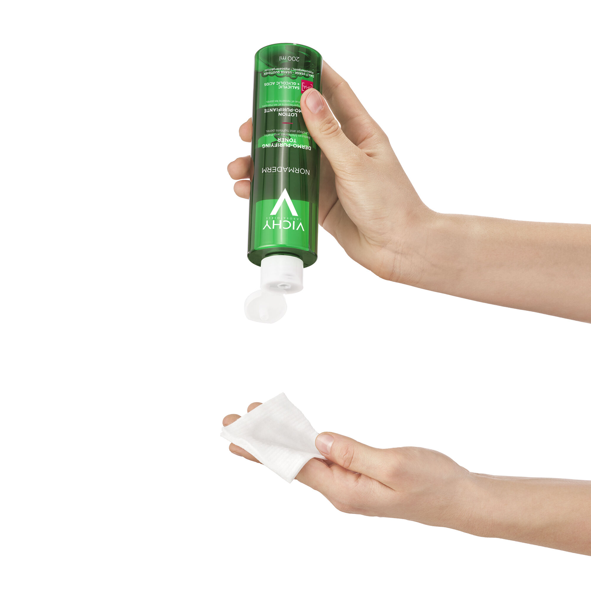 Tónico limpiador y minimizador de poros Vichy 200 ml Normaderm