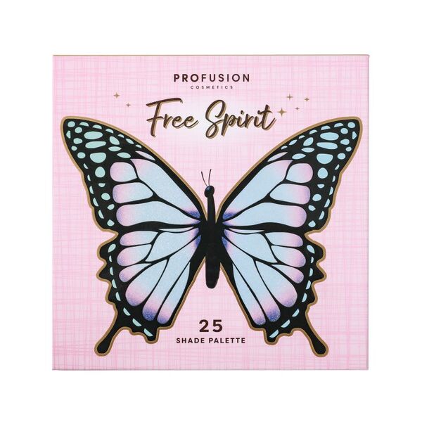 „Profusion Cosmetics Free Spirit“ 25 atspalvių paletė