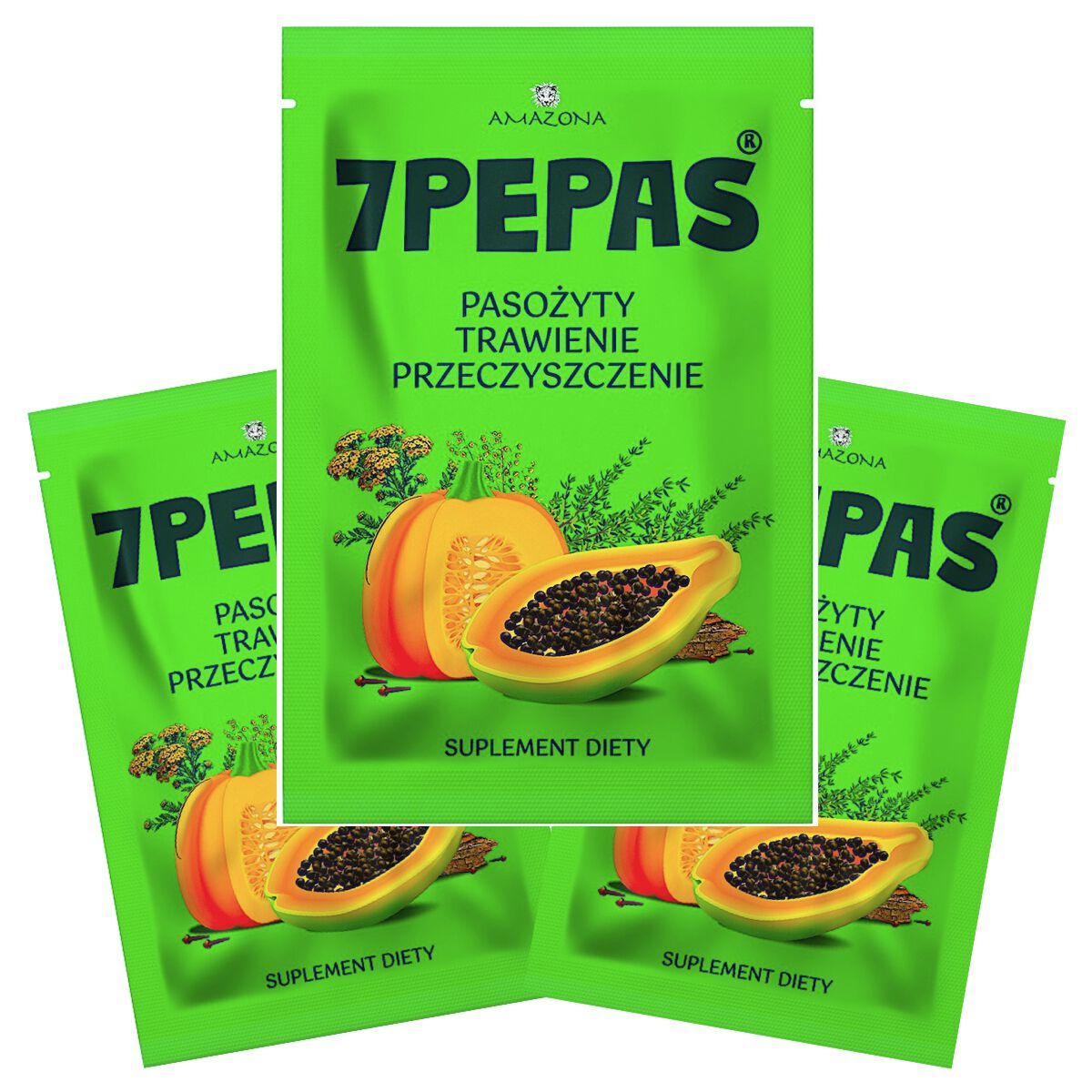 7PEPAS Lassativo digestivo e antiparassitario