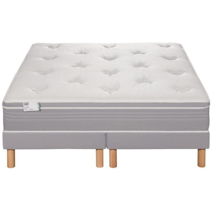 SIMMONS - Ensemble Matelas Ressorts SW5 + Sommier SW - 160x200 cm - Matelas à ressorts ensachés