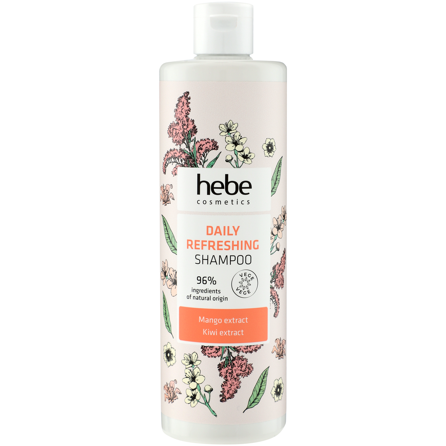 Hebe Cosmetics ikdienas atsvaidzinošais šampūns