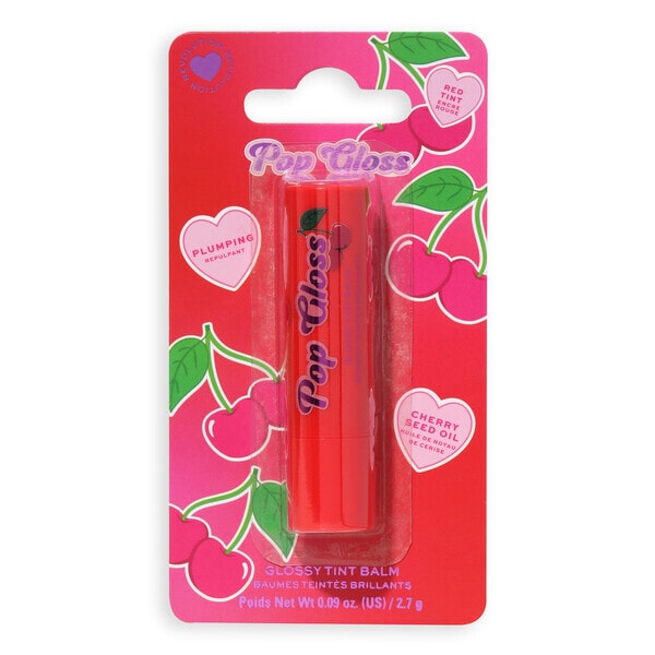 Heart Revolution Pop Gloss Balm ķiršu sarkans