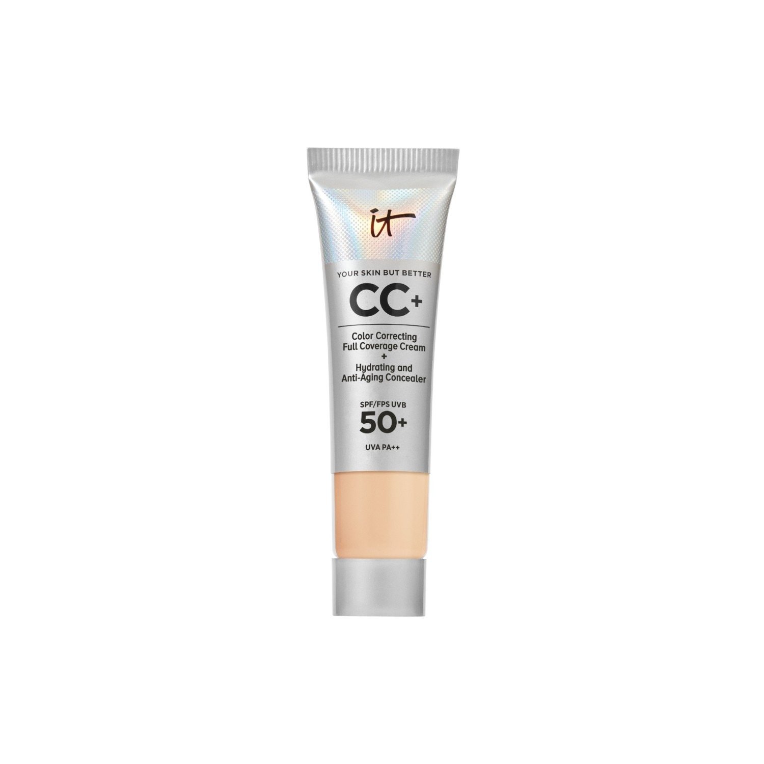 IT Cosmetics CC kremas „Your Skin But Better“ Atstatomasis dydis „Your Skin But Better CC+“ kremas LSF 50+ - 12 ml