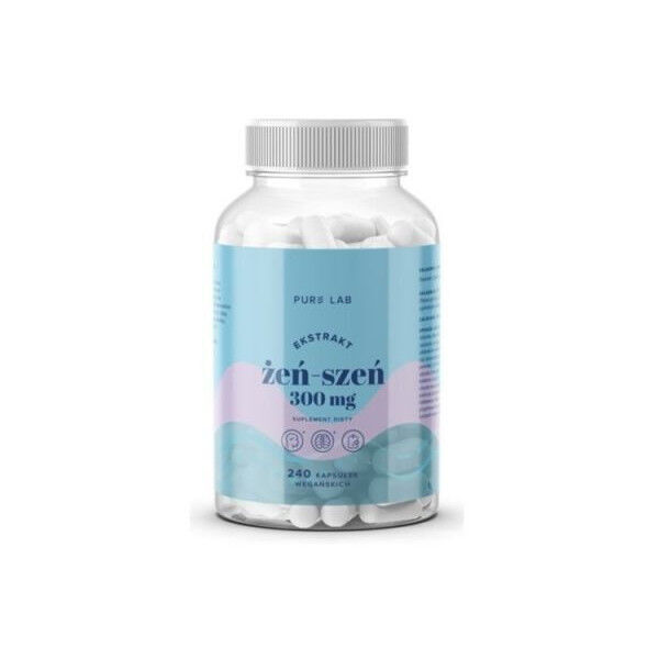 Grynas laboratorijos ženšenio ekstraktas 300 mg