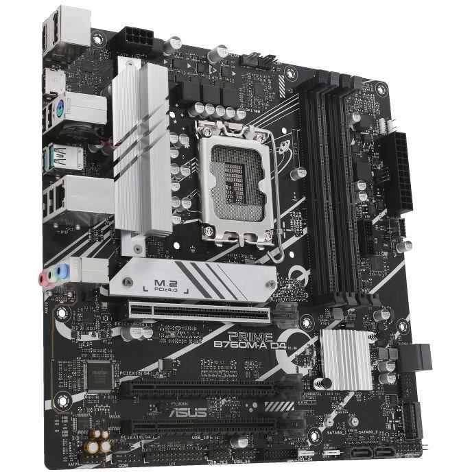 Scheda madre - ASUS - PRIME B760M-A D4-CSM - Intel B760 LGA 1700 micro ATX