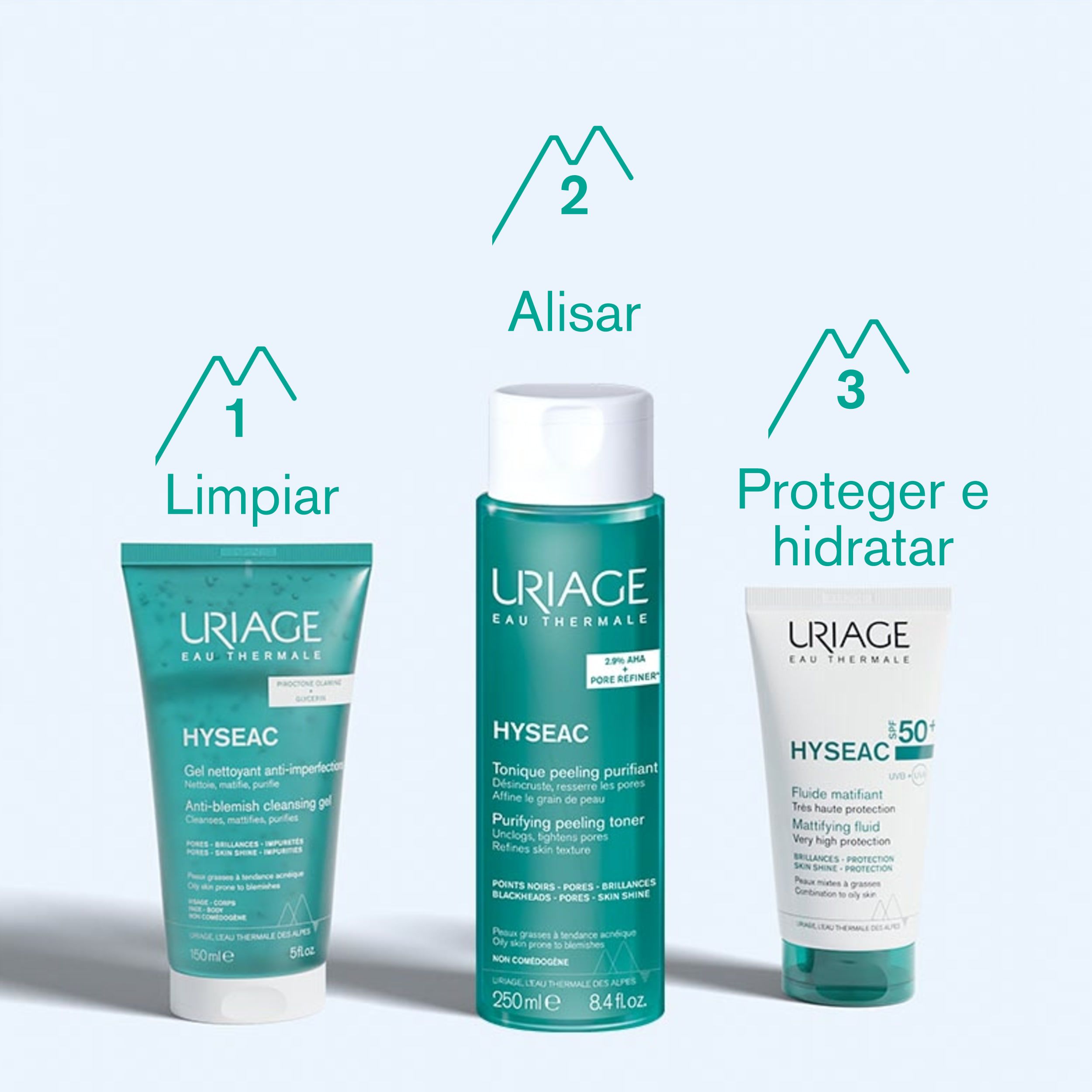Hyséac matirajući fluid SPF50 Ljekarna za zaštitu od sunca