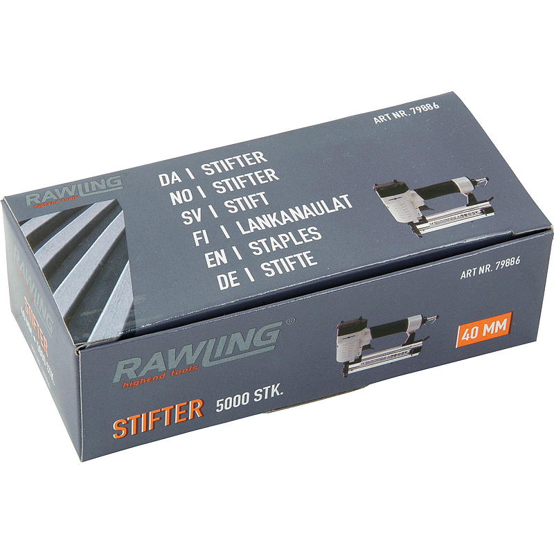 Försänkta spikar 5000-pack 40 mm