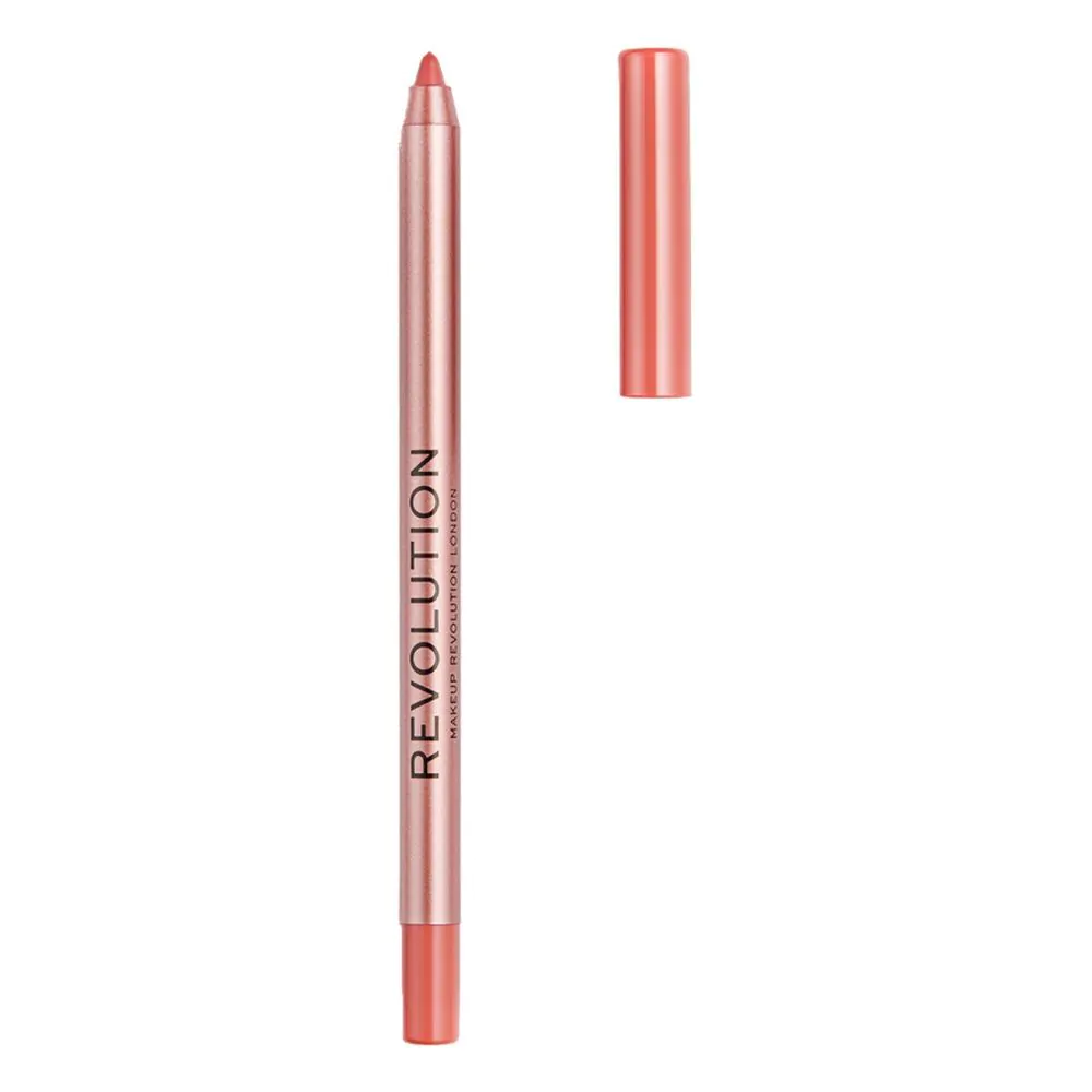 MAKEUP REVOLUTION Satin Kiss Lipliner Konturówka do ust Heart Race Peach Nude 1g