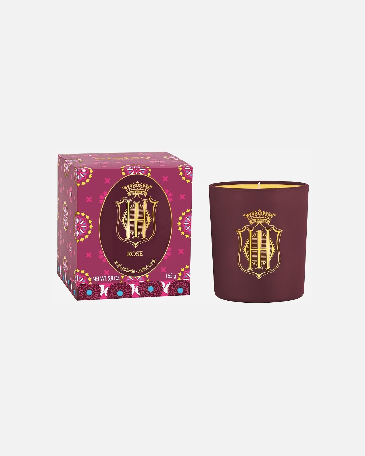 Sisley Růžová svíčka - 165 g