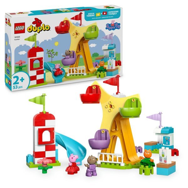 LEGO DUPLO Prasiatko Peppa 10453 Lunapark<br>