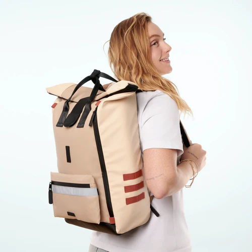 Cabaia Explorer-Rucksack, groß, Cape Breton Beige