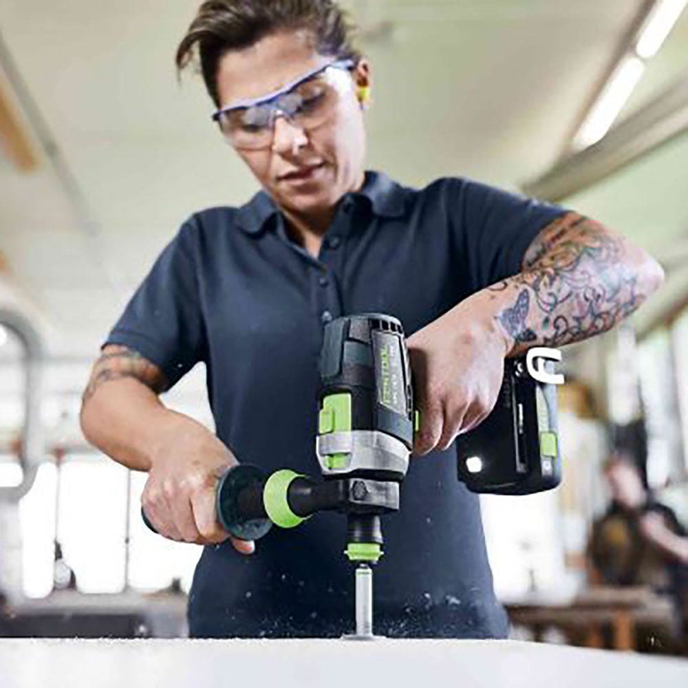 Furadeira de impacto básica sem fio FESTOOL TPC 18V de 4 velocidades em Systainer 575604