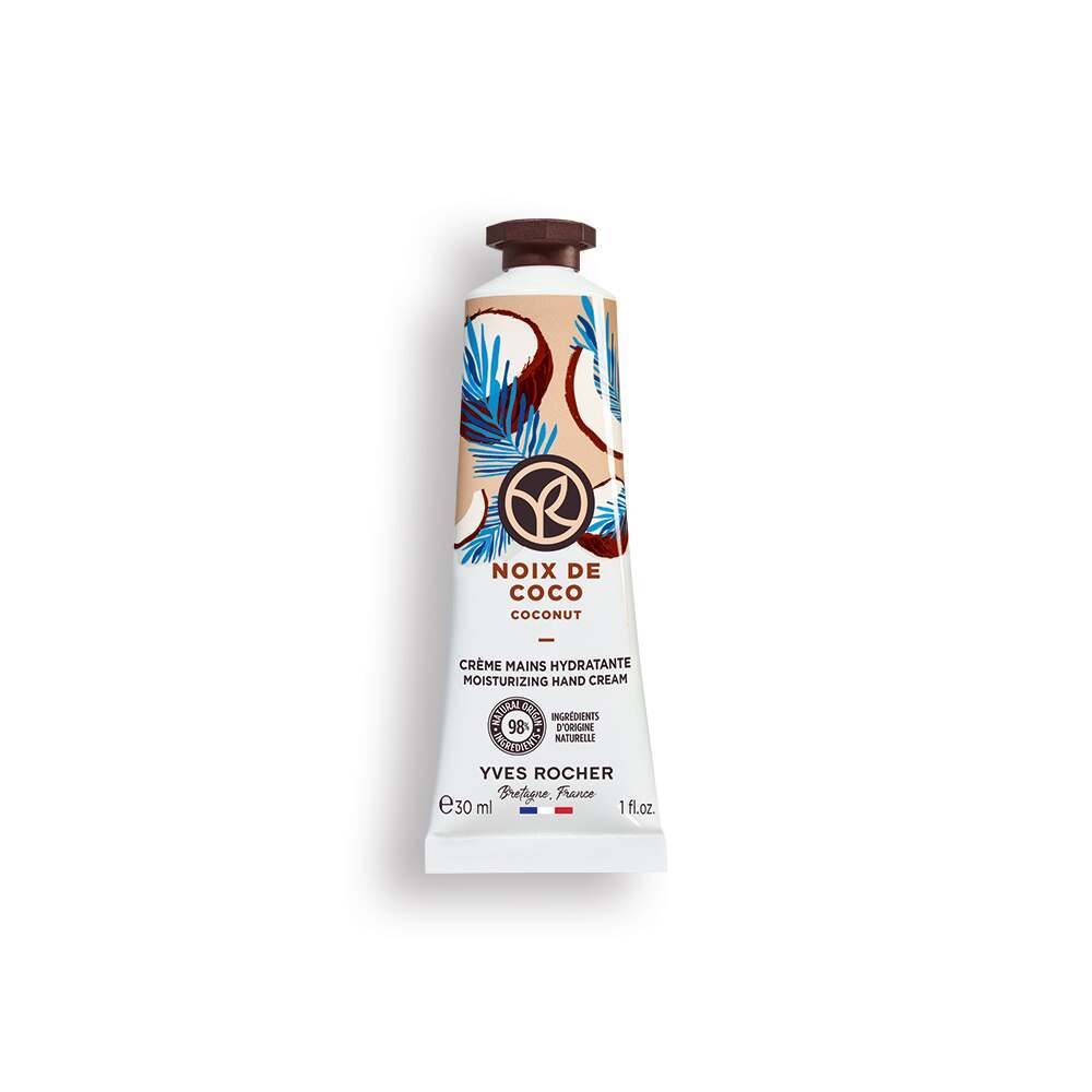 Creme para as mãos de coco