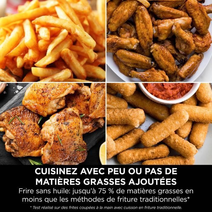 Friteuse sans huile NINJA - Double Stack XL SL400EU - Capacité 9,5L - 6 programmes de cuisson - 2470W