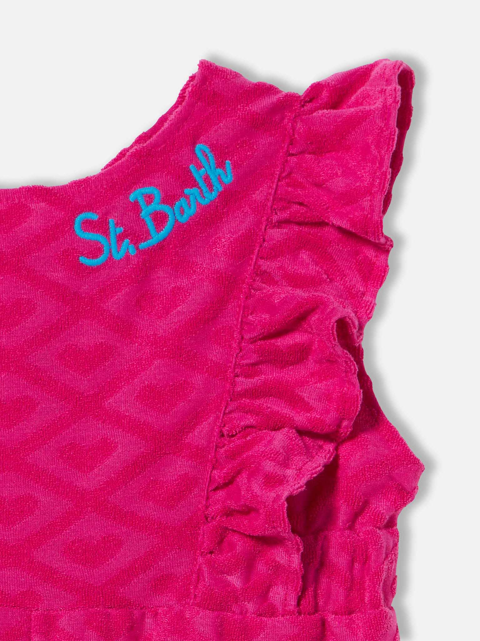 Body pour bébé fille avec cœurs en relief
