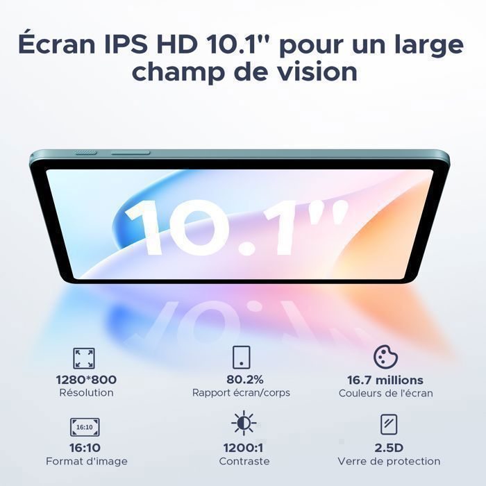 Tablet DOOGEE Tab A9 Pro Android 15 com teclado, tela de 10