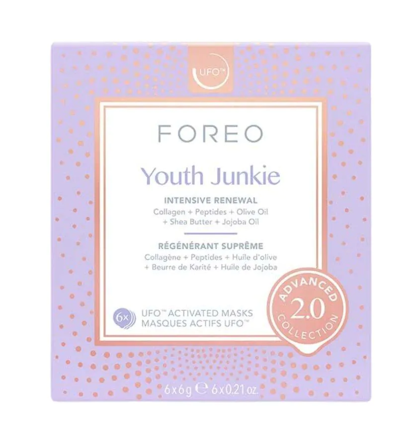 Foreo Ufo Youth Junkie 2.0 Ujędrniająca maska do twarzy