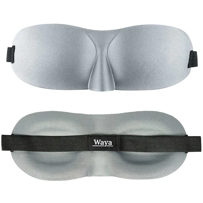 Waya Opaska na oczy 3D Comfort Grey
