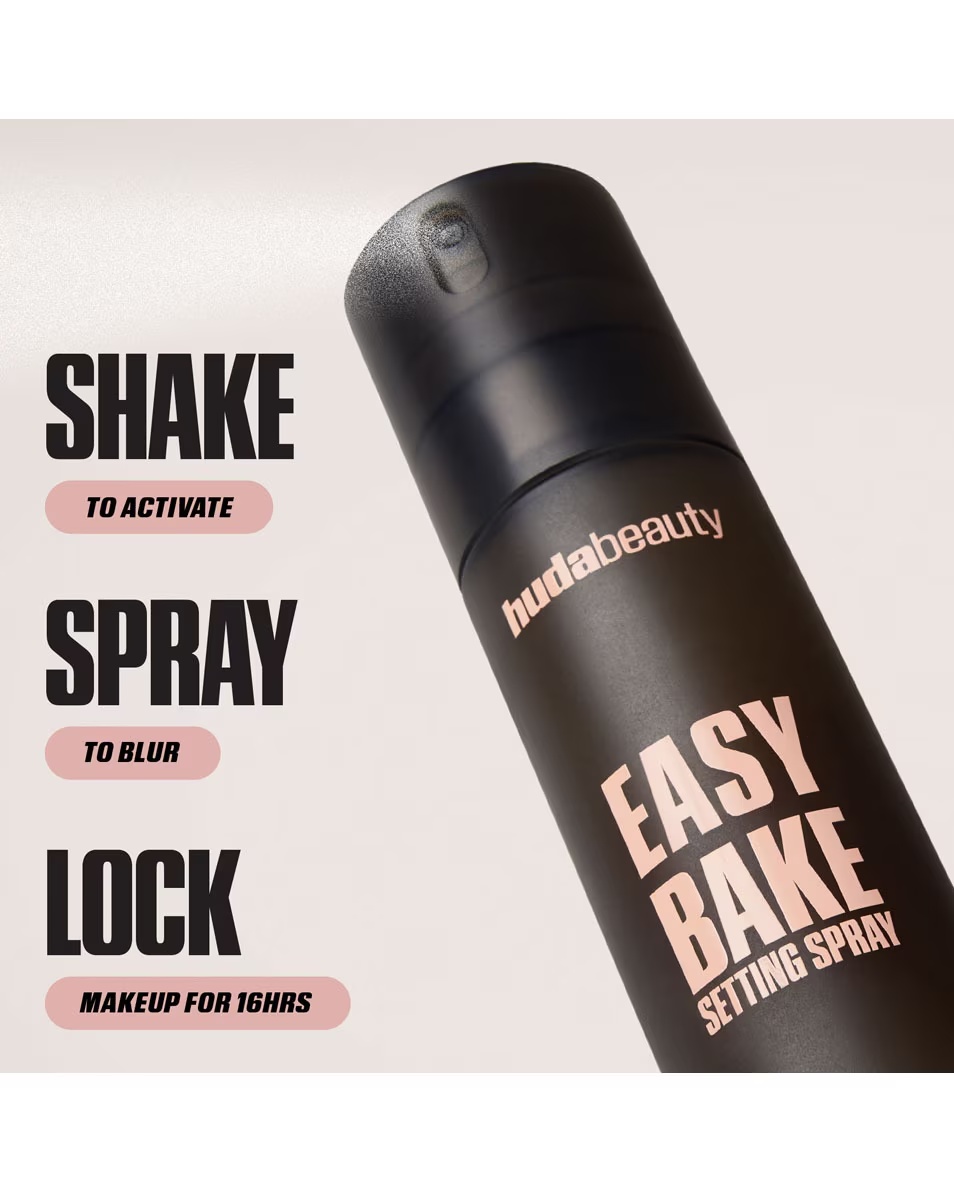 HUDA BEAUTY EASY BAKE fiksuojantis purškiklis