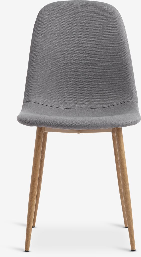 JONSTRUP JONSTRUP ēdamistabas krēsls, pelēks audums/ozols