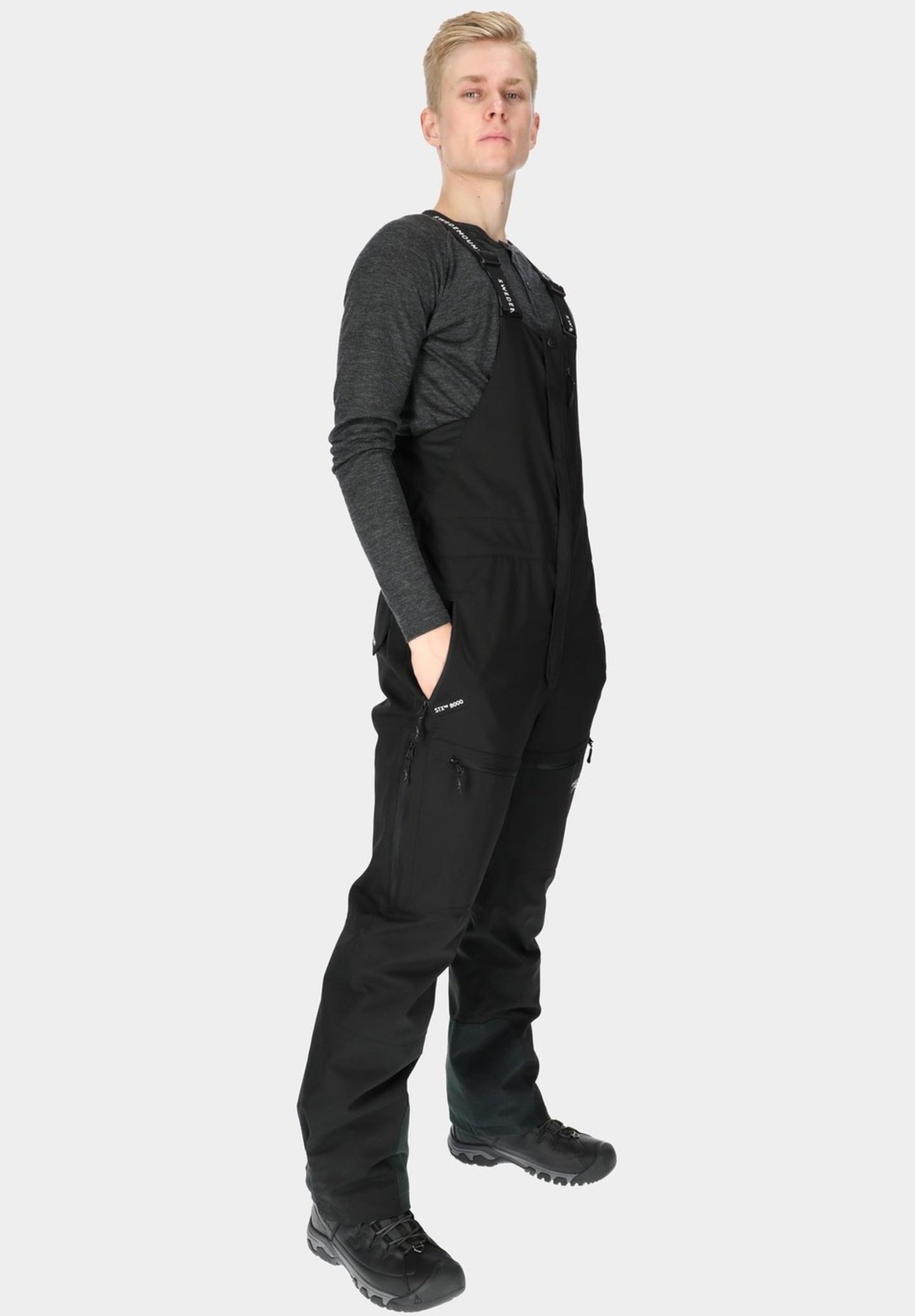 Swedemount ST. ANTON - Snowboardbroek - zwart