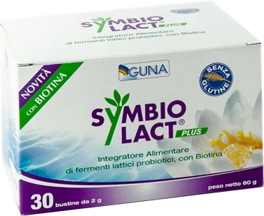 GUNA Symbio Lact Plus 30 sachês suplemento probiótico