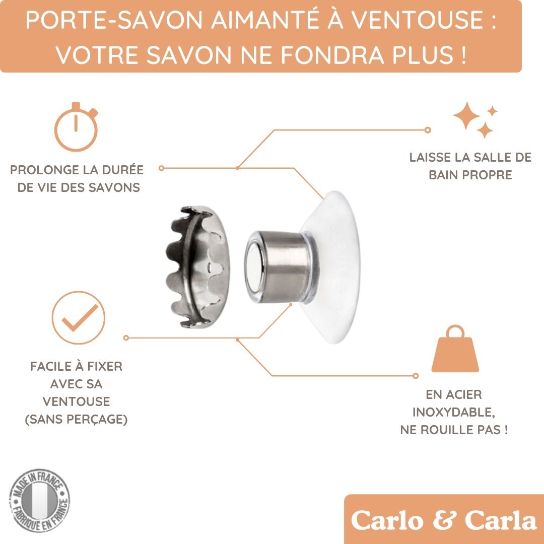 carlo & carla Porte-savon