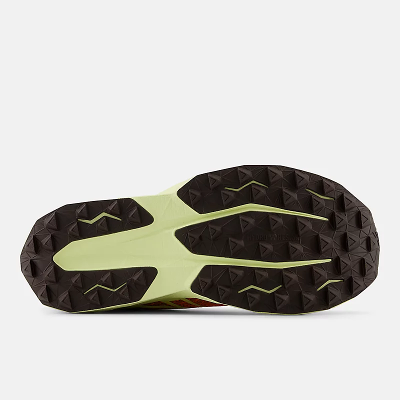 Damskie buty FuelCell Venym – Gulf Red av Limelight og Black Coffee