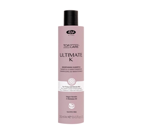 Lisap Milano Ultimate K wygładzający szampon do włosów 250ml