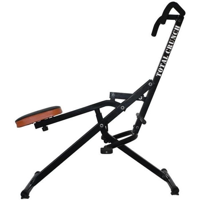 Total Crunch - Máquina de entrenamiento cardiovascular de Black Metal