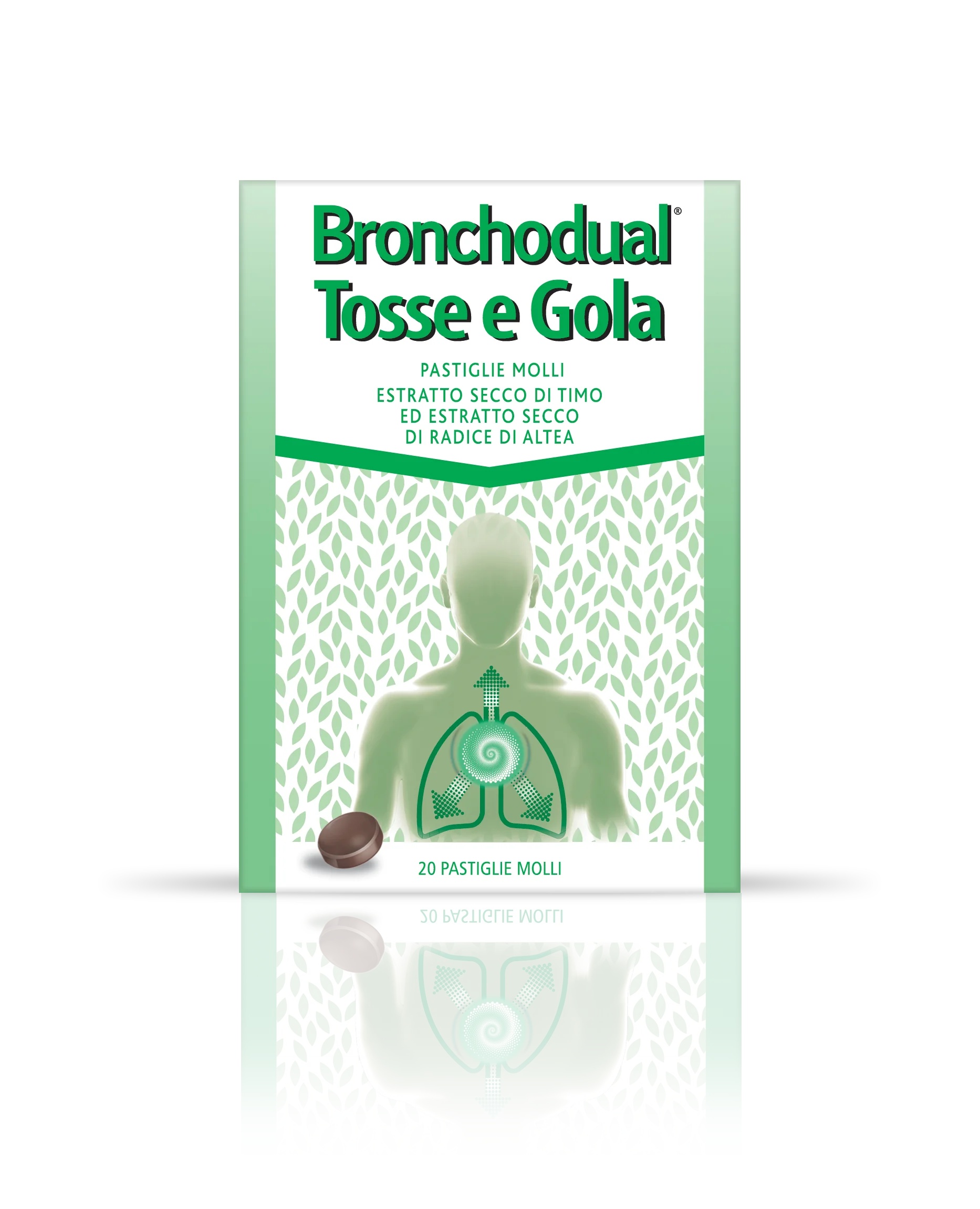 Bronchodual Hoest & Keel 20 zuigtabletten