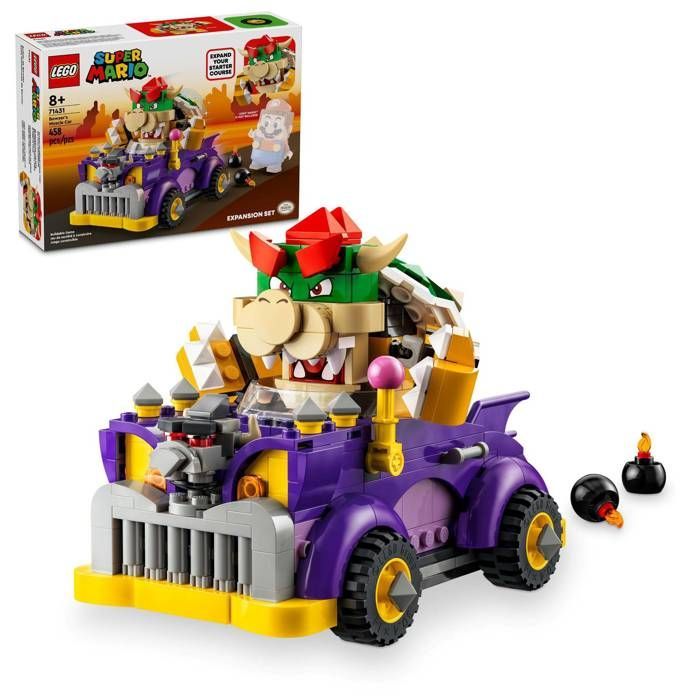 LEGO Super Mario 71431 Bowser's Racer Expansion Set Gifts Toys Collectibles 8+