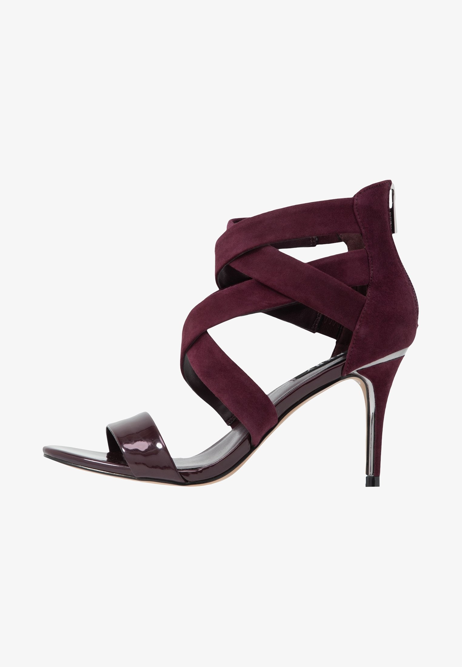 Sandales à talons hauts DKNY - bordeaux