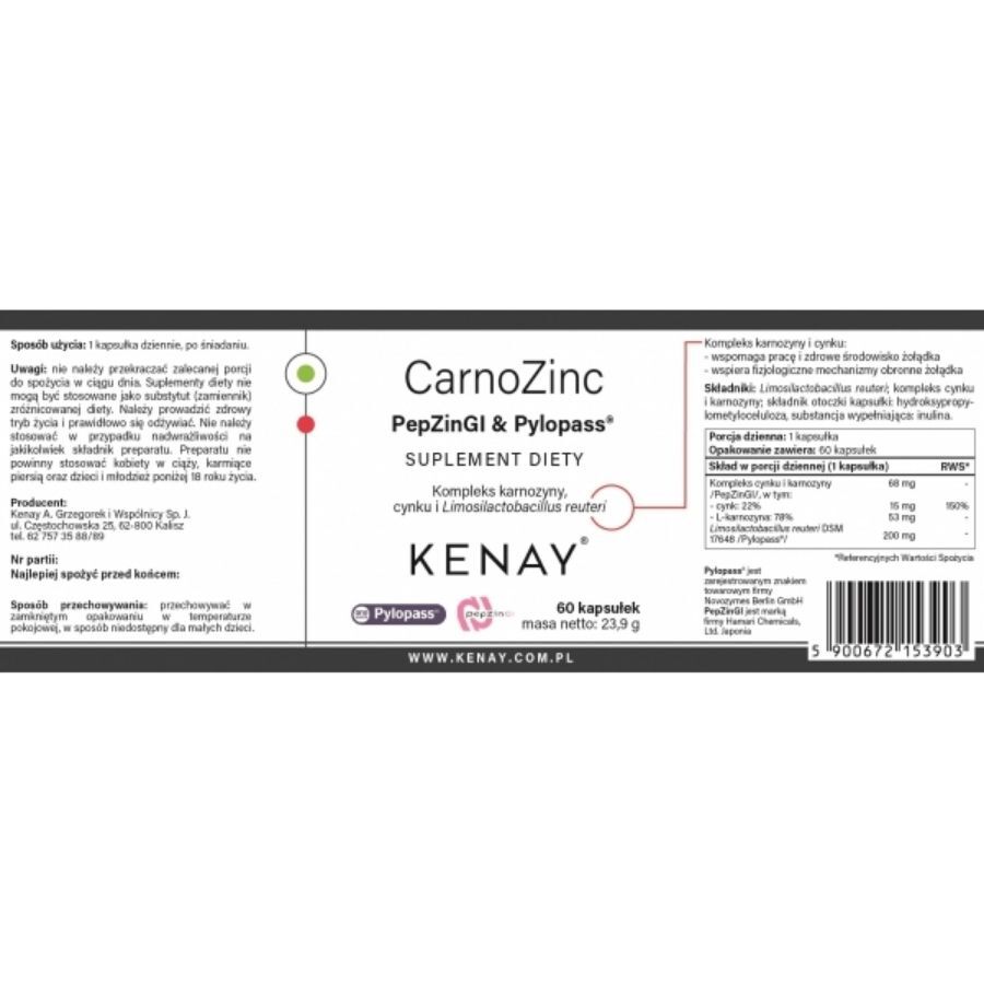 Kenay Carno Zinco Pepzingi e Pylopass