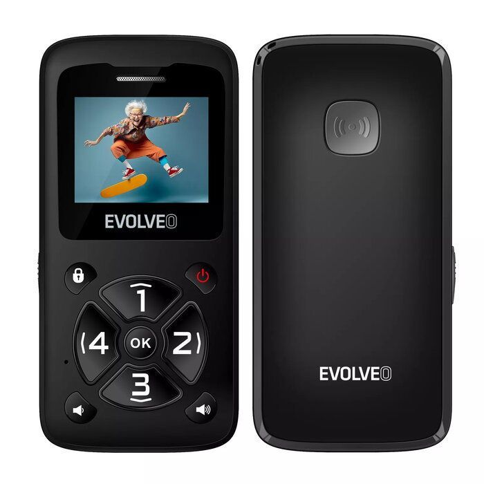 Téléphone senior - EVOLVEO - EasyPhone ID - Écran 2.4