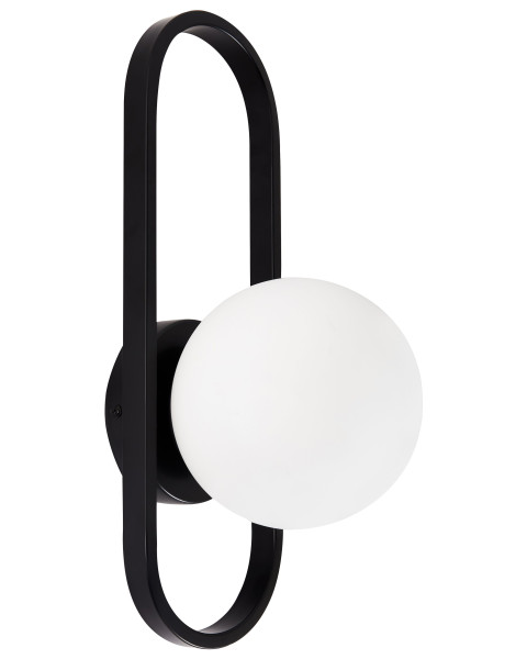 Lampa ścienna VARDI Metal Czarny