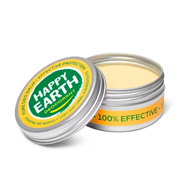 Happy Earth 100% prirodni dezodorans balzam s mirisom jasmina i drveta Ho<br>45g