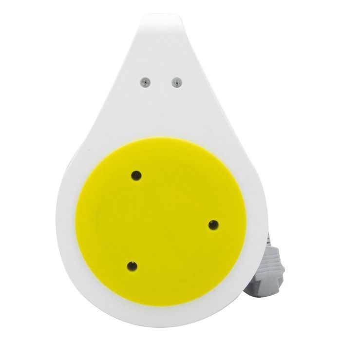 Mini carrete de cable de diseño con 3 tomas (2P+E) - 7 m - Verde - Zenitech
