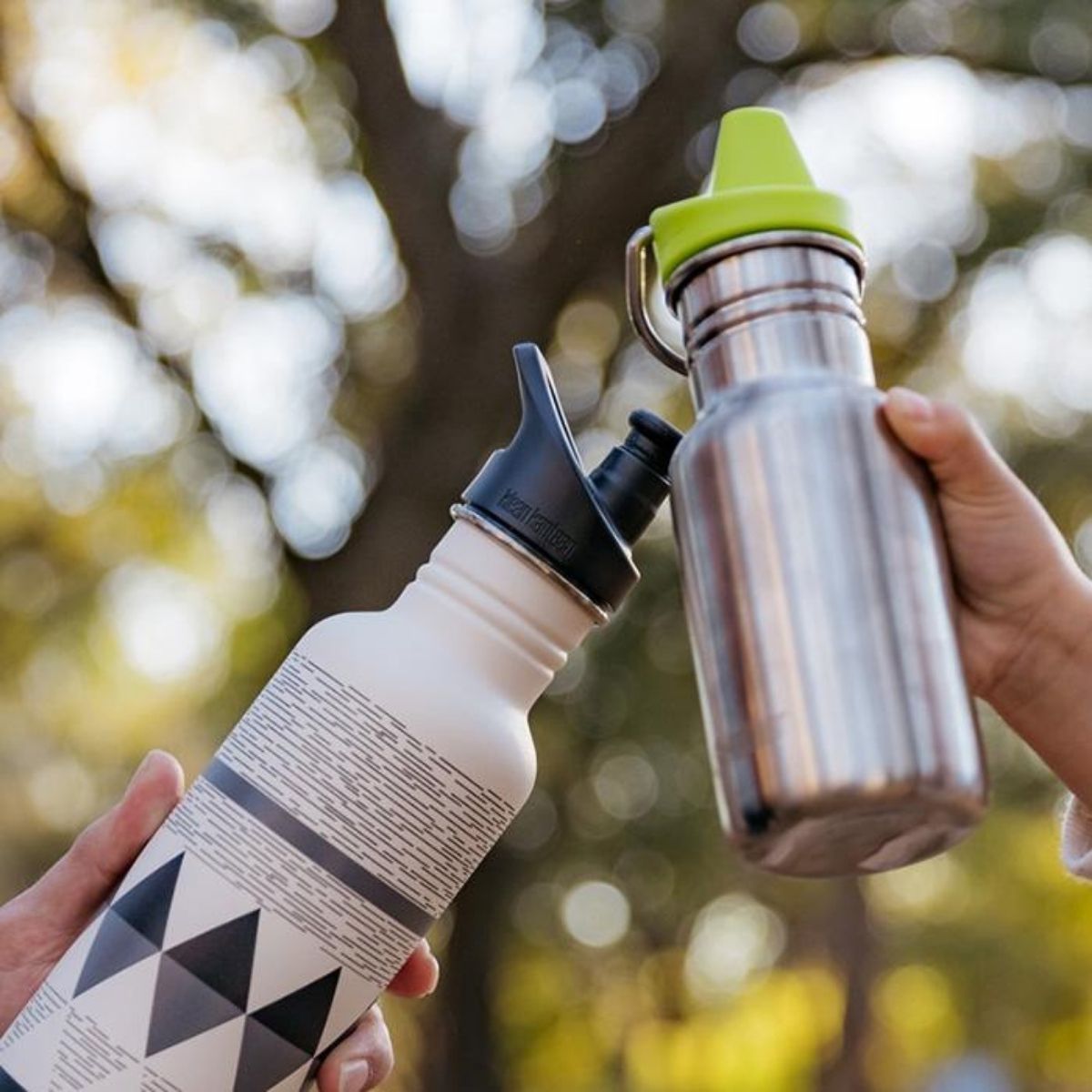 Klean Kanteen Classic 18oz Wasserflasche mit Sportverschluss