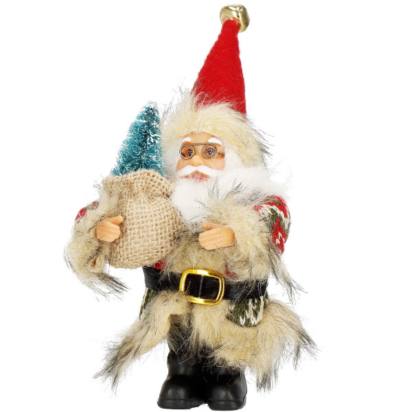 Święty Mikołaj figurka bożonarodzeniowa 20 cm dekoracja