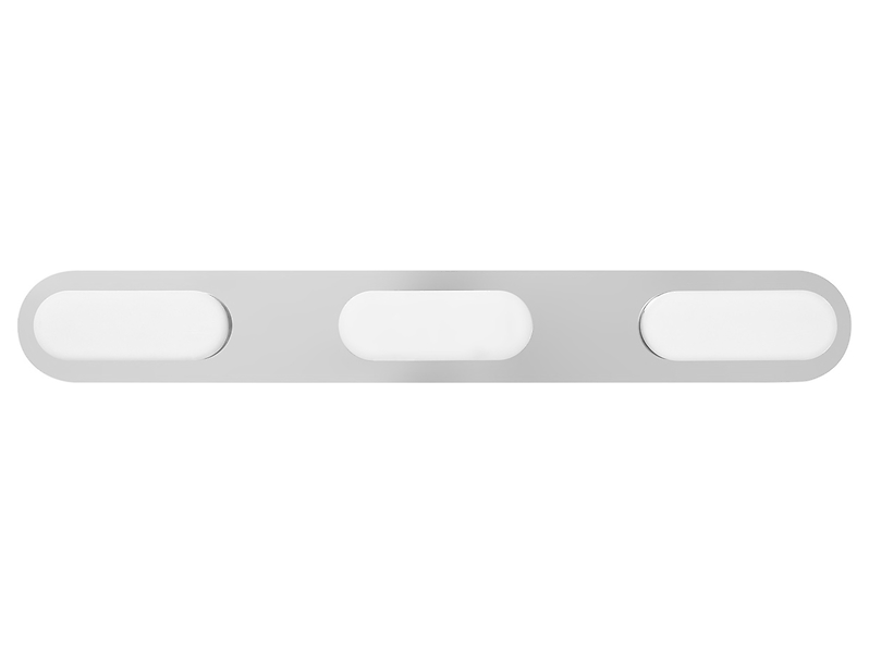 Kinkiet Smart Wifi Orbis LED 3-punktowy ze ściemniaczem srebrny