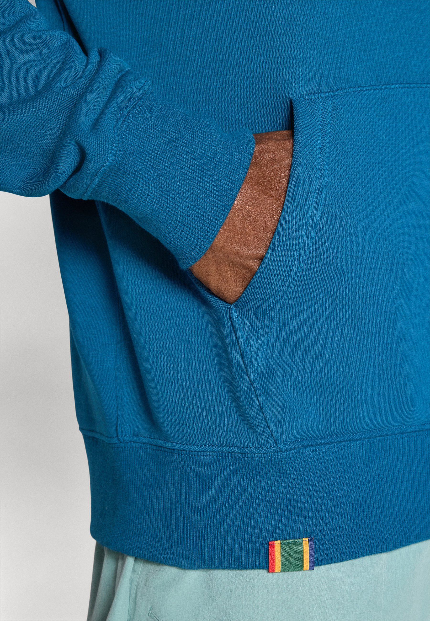Nike Performance NIKECOURT HERITAGE HOODIE - Hoodie - Blue Force/Obsidian